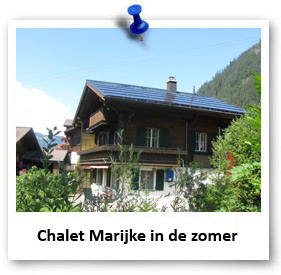 Chalet in Zwitserland
